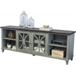 Martin Furniture Console 80" Weathered Green