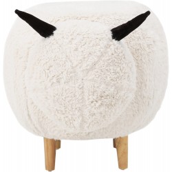 Best Selling A Wooly Perfect for Nursey Kids Sheep Ottoman