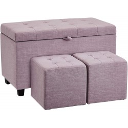 FIRST HILL FHW WFO124PK Ottomans Lavender