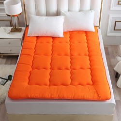 HJZHBSX Floor Tatami Keep Warm in Winter Mattresses Student Dormitory Foldable Floor Bed Camping Mattress Japanese Floor Mattress Futon Mattress Color : Orange Size : 120x200cm47x79inch