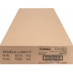 Lorell Standard Lock Mobile File Black 28.35" x 16.54" x 6.50"