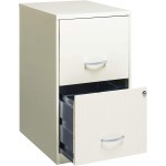 Office Dimensions 18" Deep 2 Drawer Metal File Cabinet