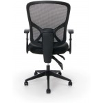 OFM ESS Collection 3-Paddle Ergonomic Mesh High-Back Task Chair with Arms and Lumbar Support 30.25in. D x 25.75in. W x 41in. 44.50in. H Black