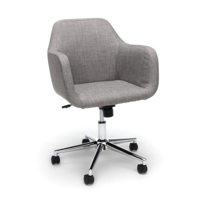 OFM ESS Collection Upholstered Home Office Desk Chair Grey