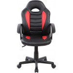 Techni Mobili Kid's Gaming and Student Racer Chair with Wheels Red