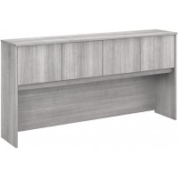Bush Business Furniture HYH172PG-Z Desk Hutch 72W Platinum Gray
