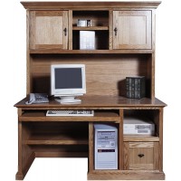 Forest Designs Mission Hutch for 1054 1061: 60w x 42H x 13D No Desk 60w Hutch Honey Oak