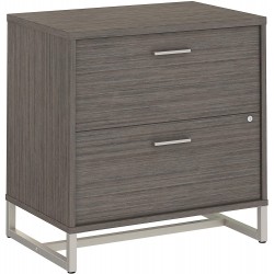 Bush Business Furniture Office by Kathy Ireland Method Lateral File Cabinet-Assembled Cocoa