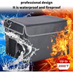 File Cabinet Portable File Organizer Waterproof Fireproof Professional Anti Static for School for Office for Home