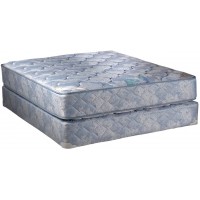 Chiro Premier Gentle Firm Orthopedic Blue Color Twin Size 39"x75"x9" Mattress and Box Spring Set Fully Assembled Long Lasting and 2 Sided by Dream Solutions USA