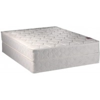 Dream Solutions USA American Legacy Innerspring Coil Twin Size 39"x75"x7" Mattress and Box Spring Set Fully Assembled Orthopedic Good for Your Back