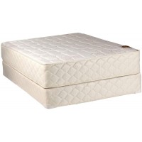 DS USA Grandeur Deluxe Gentle Firm 2-Sided King Size Mattress and Box Spring Set with Mattress Cover Protector Spine Support Fully Assembled Orthopedic Longlasting Comfort