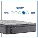 Sealy Posturepedic Plus Euro Pillow Top 14 Plush Soft Mattress with Surface-Guard and 9-Inch Foundation-Split California King Buy 2 for a Complete Set Grey