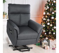 Artist Hand Recliner Lounge Chair Zero Gravity Ergonomic Living Room Snuggling Sofa,Lift Recliner with Remote Control Fit for Office Nap Theater Feeding Baby