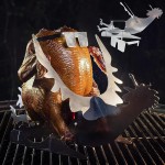 Chicken Grill Beer Can Chicken Stand Beer Chicken Roaster Stainless Steel Roasting Rack Chicken Holder for BBQ Grill Oven