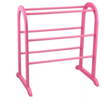 Quilt Racks Free Standing Wood Contemporary Pink Classic Rustic Simple Traditional Wooden Scroll Rack Kid's & E-Book