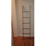 Rustic Ladder 72" Distressed Blanket Ladder Quilt Ladder Ladder Shelf Pot Rack Custom Build