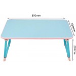 ShiSyan Laptop Bed Table Foldable Notebook Desk Breakfast Tray Reading Holder Sofa Couch Blue