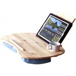ShiSyan Laptop Desk Folding Bed Table Wood Small for Reading in The Bedroom Play Games Size: 35cm × 58cm
