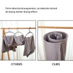 Spiral Hanger Space Saving Round Rack for Bed Sheet Quilt Mattress Cover Blanket Outside Indoor Home Use