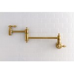 3.8 GPM 1 Hole Wall Mounted Brass DF-1-SD2709 Faucets Toilets Sinks Turn Valves and Much More!