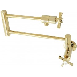 3.8 GPM 1 Hole Wall Mounted Brass DF-1-SD2721 Faucets Toilets Sinks Turn Valves and Much More!