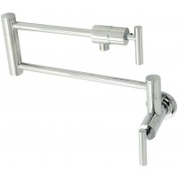 3.8 GPM 1 Hole Wall Mounted Chrome DF-1-SD2728 Faucets Toilets Sinks Turn Valves and Much More!