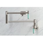 3.8 GPM 1 Hole Wall Mounted Pot Brass DF-1-SD2762 Faucets Toilets Sinks Turn Valves and Much More!