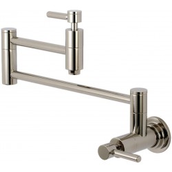 3.8 GPM 1 Hole Wall Mounted Pot Nickel DF-1-SD2790 Faucets Toilets Sinks Turn Valves and Much More!