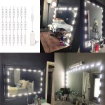 Led Mirror Lights Silikang Vanity Make Up Strip Light 10ft Ultra Bright White LED Dimmable Touch Control Dressing Lights for Makeup Table & Bathroom Mirror ETL Listed Mirror Not Included