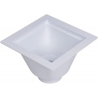 Oatey 42722 PVC Floor Sinks and Accessories 4 in White