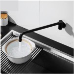 Wall Mount Faucet Copper ORB Wall-mounted Single Cold Water Faucet Balcony Laundry Mop Pool Washbasin Faucet Rotatable Switch Faucet Folding Stretchable Faucet