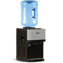 Brio Limited Edition Top Loading Countertop Water Cooler Dispenser with Hot Cold and Room Temperature Water. UL Energy Star Approved