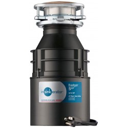 InSinkErator Garbage Disposal with Cord Badger 5XP 3 4 HP Continuous Feed