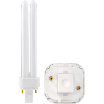 10 Qty. Halco 26W Double 4100K G24D-3 PRO ECO PL26D 41 ECO 26w 28v CFL Cool White Eco-Shield Lamp Bulb