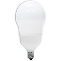 GE Lighting 78937 Energy Smart CFL 11-Watt 40-watt replacement 505-Lumen A17 Light Bulb with Candelabra Base 1-Pack