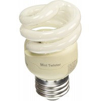 Philips LED 417063 Energy Saver Compact Fluorescent T2 Mini-Twister A19 Replacement Household Light Bulb: 2700-Kelvin 9-Watt 40-Watt Equivalent E26 Medium Screw Base Soft White 4-Pack