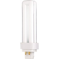 Satco S8329 CFD13W 4P 827 ENV 13 Watt CFL Light Bulb Compact Fluorescent 4 Pin G24q-1 Base 2700K -