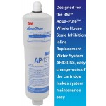 3M Aqua-Pure Whole House Scale Inhibition Inline Water System AP430SS Helps Prevent Scale Build Up On Hot Water Heaters and Boilers
