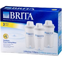 Brita Standard Water Filter Standard Replacement Filters for Pitchers and Dispensers BPA Free 3 Count