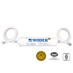 Woder-10K-DC Ultra High Capacity Under Sink Water Filter with Direct Connect Fittings WQA Certified 10,000gal – Removes Chlorine Lead Chromium 6 Heavy Metals Odors Contaminants US Made