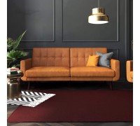 Better Homes & Gardens Nola Sofa Bed Camel Faux Leather