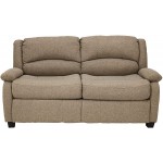 RecPro 65" RV Hide A Bed Loveseat | RV Sleeper Sofa | Cloth | Memory Foam Mattress | Pull Out Couch | RV Furniture | RV Loveseat | RV Living Room Furniture | RV Couch Oatmeal