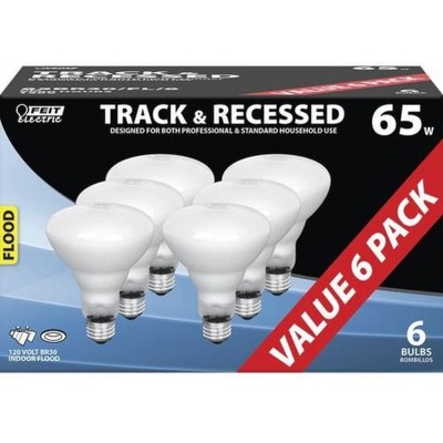 Feit Electric 65-Watt Indoor Flood Reflector Incandescent Light Bulbs 6-Pack