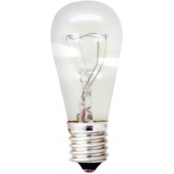 GE Appliance Incandescent Light Bulb S6 Light Bulb 6-Watt Candelabra Base Soft White 2-Pack