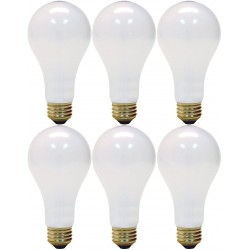 GE Lighting 3-Way 50-200-250 Soft White Light Bulb Pack of 6