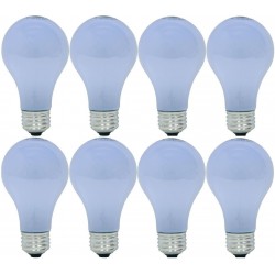 GE Lighting 67774 Reveal 72-Watt 1120-Lumen A19 Light Bulb with Medium Base 8-Pack
