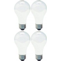 GE Lighting A19 40-W Soft White 4PK 4 Count Pack of 1