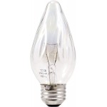 SYLVANIA Incandescent Décor Light Bulb F15 40W Medium Base 335 Lumens 2850K Incandescent Soft White 2 Pack 13985