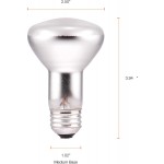 SYLVANIA Incandescent Flood Light Bulbs R20 45W 295 Lumens 2,000 Hours Value Pack 6 Pack 15676